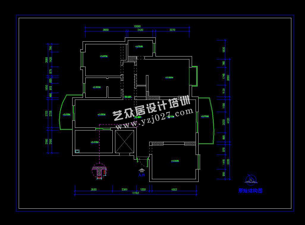 藝眾居CAD培訓_設計圖紙